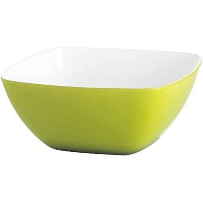 Emsa Vienna 507166 dessertkom, vierkant, kunststof, 2 l, 20 x 20 x 11 cm, lichtgroen Emsa Vienna 507166 dessertkom, vierkant, kunststof, 2 l, 20 x 20 x 11 cm, lichtgroen