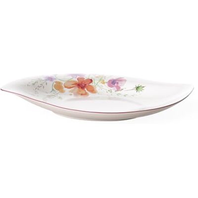 Villeroy & Boch Mariefleur Serve & Salad platte schaal, premium porselein, wit/meerkleurig Villeroy & Boch Mariefleur Serve & Salad platte schaal, premium porselein, wit/meerkleurig