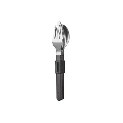 Mepal 3-delige bestekset Silueta Vaatwasmachinebestendig Tafelkunst Mes, vork en lepel met standaard Nordic black Mepal 3-delige bestekset Silueta Vaatwasmachinebestendig Tafelkunst Mes, vork en lepel met standaard Nordic black