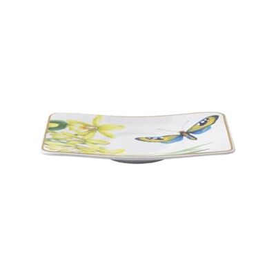 Villeroy & Boch Amazonia Mokka onderzetter, rechthoekig, van hoogwaardig porselein, 14 x 11 cm Villeroy & Boch Amazonia Mokka onderzetter, rechthoekig, van hoogwaardig porselein, 14 x 11 cm