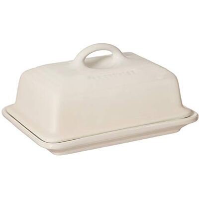 Le Creuset Keramische botervloot, 900 g, 17 x 12,5 x 9 cm, meringue Le Creuset Keramische botervloot, 900 g, 17 x 12,5 x 9 cm, meringue