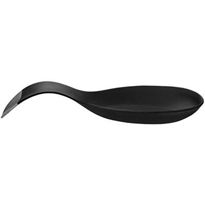 Premier Housewares Lepelsteun voor keuken, email, 7,3 x 19,4 x 2 cm, mat zwart Premier Housewares Lepelsteun voor keuken, email, 7,3 x 19,4 x 2 cm, mat zwart