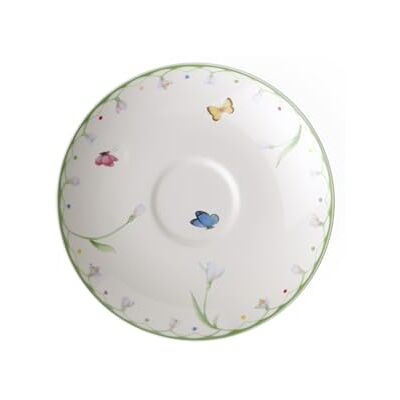 Villeroy & Boch Colourful Spring Onderzetters (14 cm), premium porselein, wit/meerkleurig Villeroy & Boch Colourful Spring Onderzetters (14 cm), premium porselein, wit/meerkleurig