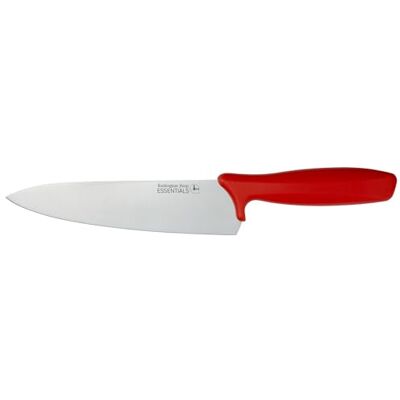 Rio Essentials koksmes, 20 cm, rood Rode handgreep voor rauw vlees, met kleurcode voor hygiëne en voedselallergenen Rio Essentials koksmes, 20 cm, rood Rode handgreep voor rauw vlees, met kleurcode voor hygiëne en voedselallergenen