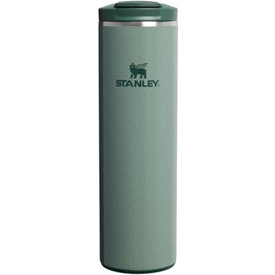Stanley 1913 Aerolight Transit Flip Top Mok, 0,47 l, Hammertone Green 5 uur warm, 8 uur koel, vaatwasmachinebestendig, waterdicht, geïsoleerde koffiemok Stanley 1913 Aerolight Transit Flip Top Mok, 0,47 l, Hammertone Green 5 uur warm, 8 uur koel, vaatwasmachinebestendig, waterdicht, geïsoleerde koffiemok