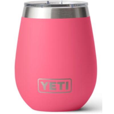 YETI Rambler Wijnbeker, vacuüm geïsoleerde roestvrijstalen beker met Magslider-deksel, tropisch roze, 295 ml YETI Rambler Wijnbeker, vacuüm geïsoleerde roestvrijstalen beker met Magslider-deksel, tropisch roze, 295 ml