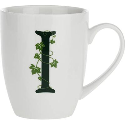 LA PORCELLANA BIANCA la Porcellana Mug Lettre I, Blanc LA PORCELLANA BIANCA la Porcellana Mug Lettre I, Blanc
