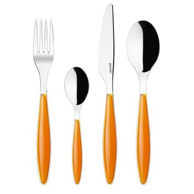 Guzzini Feeling, 24-delige bestekset oranje, 15,8 x 7,5 x 25,5 cm 23000045 Guzzini Feeling, 24-delige bestekset oranje, 15,8 x 7,5 x 25,5 cm 23000045