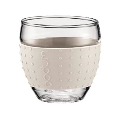 Bodum 11165-913 Pavina – set met 2 glazen – 0,1 l – crèmewit Bodum 11165-913 Pavina – set met 2 glazen – 0,1 l – crèmewit
