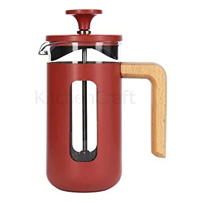 La Cafetière La Coffeemaker Pisa voor 3 kopjes, rood La Cafetière La Coffeemaker Pisa voor 3 kopjes, rood