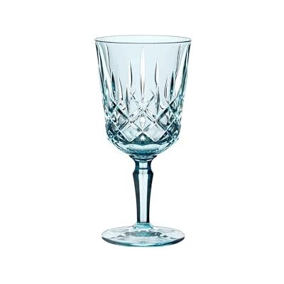 Spiegelau & Nachtmann, 105219 wijnglas, kristal, 355 ml, blauw, 2 stuks Spiegelau & Nachtmann, 105219 wijnglas, kristal, 355 ml, blauw, 2 stuks