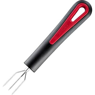 Westmark aardappelvork, 3 tanden, lengte: 16,3 cm, roestvrij staal/kunststof, Gallant, zwart/rood, 29142270 Westmark aardappelvork, 3 tanden, lengte: 16,3 cm, roestvrij staal/kunststof, Gallant, zwart/rood, 29142270