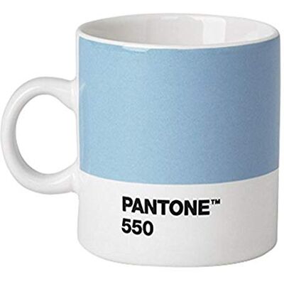 Copenhagen Design Pantone Espresso Cup, Small Coffee Cup, Fine China (Ceramic), 120 ml, Light Blue, 550 C Copenhagen Design Pantone Espresso Cup, Small Coffee Cup, Fine China (Ceramic), 120 ml, Light Blue, 550 C