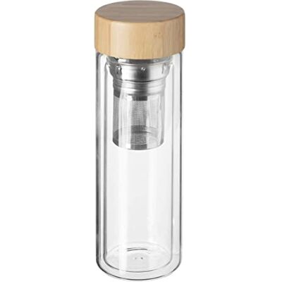 SG Secret de Gourmet Dubbelwandig Bambus-Teekanne 40 cl SG Secret de Gourmet Dubbelwandig Bambus-Teekanne 40 cl