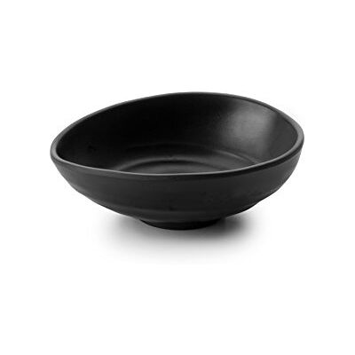 LACOR 63368 Ovale melamine schaal 17 x 14 x 6 Zwart LACOR 63368 Ovale melamine schaal 17 x 14 x 6 Zwart
