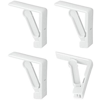 Metaltex 254508 Tafelkleedklemmen van kunststof, 4 stuks Metaltex 254508 Tafelkleedklemmen van kunststof, 4 stuks