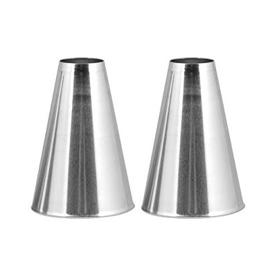 PIAZZA 2 stuks eindkappen voor decoratie met rond gat, diameter 16 mm PIAZZA 2 stuks eindkappen voor decoratie met rond gat, diameter 16 mm