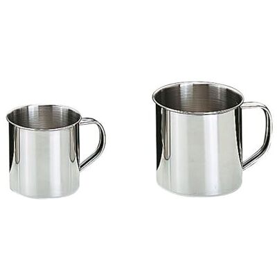 IBILI 700311 drinkbeker, roestvrij staal, zilverkleurig, 11 x 11 x 11 cm IBILI 700311 drinkbeker, roestvrij staal, zilverkleurig, 11 x 11 x 11 cm