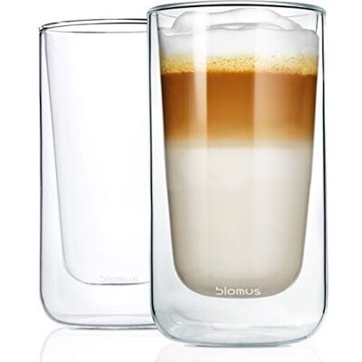 blomus 2 macciatogläser, dubbelwandig thermisch glas blomus 2 macciatogläser, dubbelwandig thermisch glas