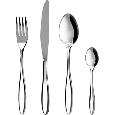 KASANOVA Bestekset, 48-delig, roestvrij staal 8/10 KASANOVA Bestekset, 48-delig, roestvrij staal 8/10