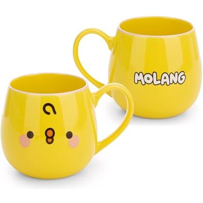 NICI Piu Piu mok 62797, 400 ml, 8 x 9 cm, met banderol, geel, hoogwaardige porseleinen mok, liefdevol ontworpen, leuke accessoires voor keuken, kantoor en thuis, leuk cadeau voor je dierbaren NICI Piu Piu mok 62797, 400 ml, 8 x 9 cm, met banderol, geel, hoogwaardige porseleinen mok, liefdevol ontworpen, leuke accessoires voor keuken, kantoor en thuis, leuk cadeau voor je dierbaren