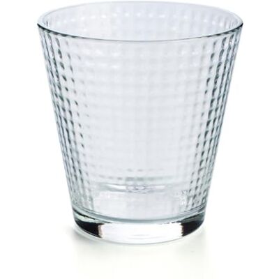 Quid Luminarc Lina Set van 6 glazen, lage vorm, 25 cl, vaatwasmachinebestendig, glas Quid Luminarc Lina Set van 6 glazen, lage vorm, 25 cl, vaatwasmachinebestendig, glas