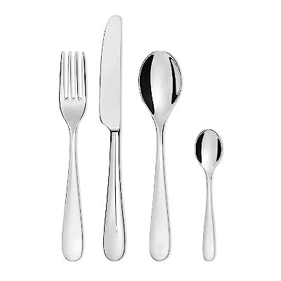 Alessi 5180s24 Nuovo Milano Bestekset 24-delig, roestvrij staal 18/10, glanzend Alessi 5180s24 Nuovo Milano Bestekset 24-delig, roestvrij staal 18/10, glanzend