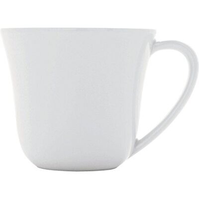 Alessi KU Set van 4 witte porseleinen koffiekopjes Alessi KU Set van 4 witte porseleinen koffiekopjes