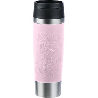 Emsa N20224 Travel Mug Classic thermosbeker 0,5 l met comfortabele schroefsluiting, van roestvrij staal, 6 uur warm en 12 uur koud, 100% waterdicht, vaatwasmachinebestendig, opening Emsa N20224 Travel Mug Classic thermosbeker 0,5 l met comfortabele schroefsluiting, van roestvrij staal, 6 uur warm en 12 uur koud, 100% waterdicht, vaatwasmachinebestendig, opening