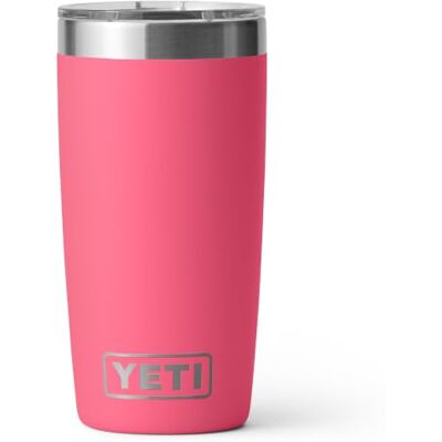 YETI Rambler Tumbler, Vaccum Geïsoleerde Roestvrij Staal Tumbler met Magslider Deksel, Tropical Pink, 295 ml YETI Rambler Tumbler, Vaccum Geïsoleerde Roestvrij Staal Tumbler met Magslider Deksel, Tropical Pink, 295 ml