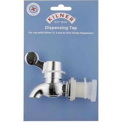 Kilner 25.835 reservekraan voor drankdispenser zilver, Eén maat Kilner 25.835 reservekraan voor drankdispenser zilver, Eén maat