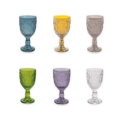 Tivoli 5903650 Marrakesh glazen met steel, 6 stuks Tivoli 5903650 Marrakesh glazen met steel, 6 stuks