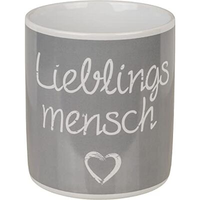 Out of the blue Beker, Lieblingsmensch, ca. 12,5 x 11 cm, Out of the blue Beker, Lieblingsmensch, ca. 12,5 x 11 cm,