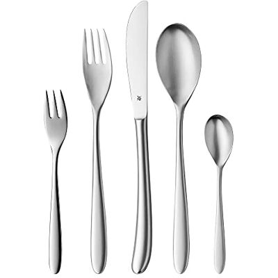 WMF Bestekset zijde voor meerdere personen, meerkleurig, roestvrij staal, zilver, 48,5 x 39 x 5 cm WMF Bestekset zijde voor meerdere personen, meerkleurig, roestvrij staal, zilver, 48,5 x 39 x 5 cm