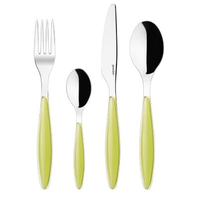 Guzzini Feeling Bestekset 24-delig appelgroen, 15,8 x 7,5 x 25,5 cm 23000084 Guzzini Feeling Bestekset 24-delig appelgroen, 15,8 x 7,5 x 25,5 cm 23000084