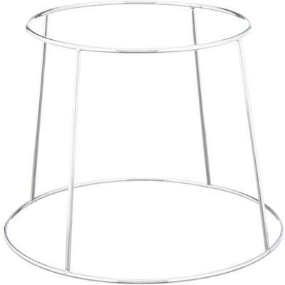 LACOR 14100 houder voor zeevruchtendienblad, roestvrij staal, zilverkleurig LACOR 14100 houder voor zeevruchtendienblad, roestvrij staal, zilverkleurig