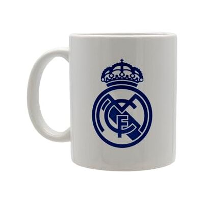 CYPBRANDS CyP Brands Real Madrid, mok, keramiek, kookgerei, ontbijt, originele mok, wit, officieel product CYPBRANDS CyP Brands Real Madrid, mok, keramiek, kookgerei, ontbijt, originele mok, wit, officieel product