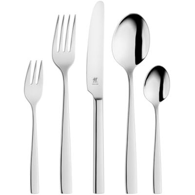 ZWILLING 60-delige tafelbestekset, voor 12 personen, hoogwaardig roestvrij staal 18/10, gepolijst, serie Roseland ZWILLING 60-delige tafelbestekset, voor 12 personen, hoogwaardig roestvrij staal 18/10, gepolijst, serie Roseland