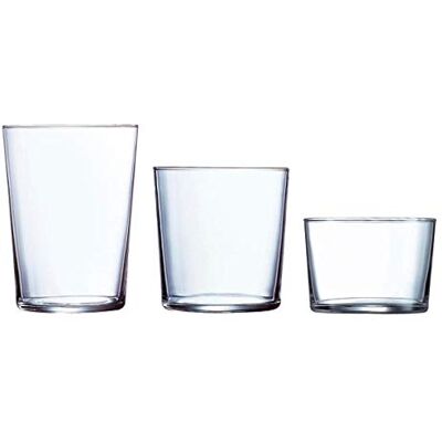 Luminarc Gorbea-glazen, transparant, glas (18 stuks) Luminarc Gorbea-glazen, transparant, glas (18 stuks)