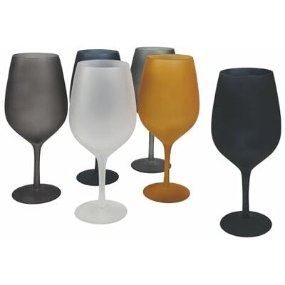 Tivoli 5903567 wijnglazen, glas, 430 ml, 6 stuks Tivoli 5903567 wijnglazen, glas, 430 ml, 6 stuks