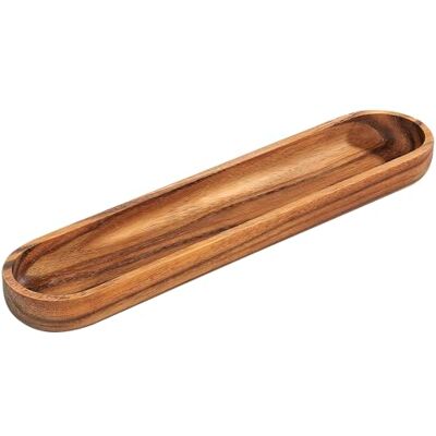 Zassenhaus Acaciahouten dienblad stokbrood schaal dienblad met handgrepen ontbijtdienblad decoratief houten dienblad dienblad voor servies hardhout uit bronnen Zassenhaus Acaciahouten dienblad stokbrood schaal dienblad met handgrepen ontbijtdienblad decoratief houten dienblad dienblad voor servies hardhout uit bronnen