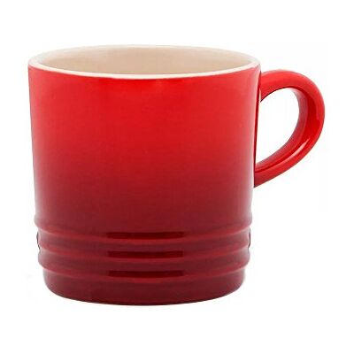 Le Creuset Mok van keramiek, 350 ml, hoogte 12 cm, kersen, 70302350600002 Le Creuset Mok van keramiek, 350 ml, hoogte 12 cm, kersen, 70302350600002