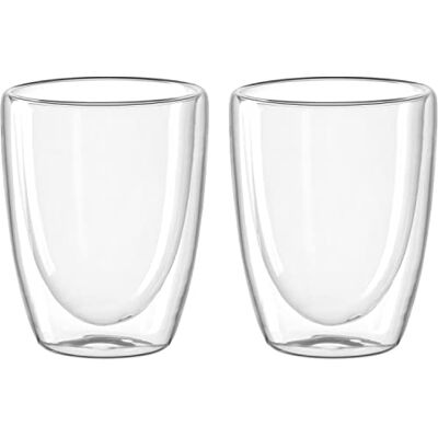 LEONARDO HOME Set van 2 dubbelwandige bekers 300 ml, 053060, glas, 300 ml, producten maken deel uit van het product LEONARDO HOME Set van 2 dubbelwandige bekers 300 ml, 053060, glas, 300 ml, producten maken deel uit van het product