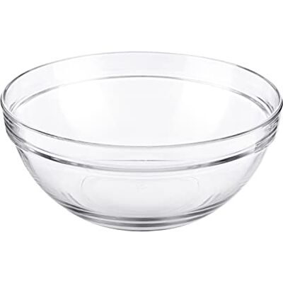 Pasabahce Chef's glazen schaal, stapelbaar, 17 cm Pasabahce Chef's glazen schaal, stapelbaar, 17 cm