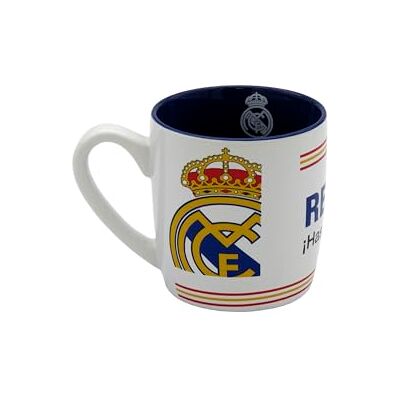 CYPBRANDS CyP Brands Real Madrid, mok, keramiek, kookgerei, ontbijt, originele mok, wit, officieel product CYPBRANDS CyP Brands Real Madrid, mok, keramiek, kookgerei, ontbijt, originele mok, wit, officieel product