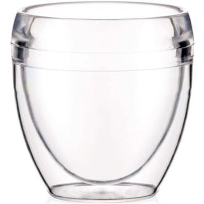 Bodum 11848-10SA-12 – PAVINA OUTDOOR – set van 6 dubbelwandige bekers van kunststof, SAN – 0,25 l Bodum 11848-10SA-12 – PAVINA OUTDOOR – set van 6 dubbelwandige bekers van kunststof, SAN – 0,25 l