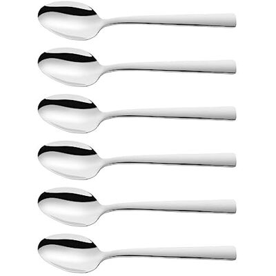 ZWILLING Latte Macchiato lepels (6 stuks), roestvrij staal 18/10, gepolijst, serie diner ZWILLING Latte Macchiato lepels (6 stuks), roestvrij staal 18/10, gepolijst, serie diner