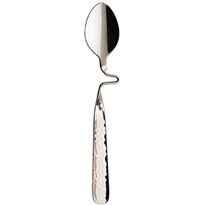 Villeroy & Boch Newwave Caffè koffielepel, kleine lepel in golfdesign Newwave van hoogwaardig roestvrij staal, vaatwasmachinebestendig, 17,5 cm Villeroy & Boch Newwave Caffè koffielepel, kleine lepel in golfdesign Newwave van hoogwaardig roestvrij staal, vaatwasmachinebestendig, 17,5 cm