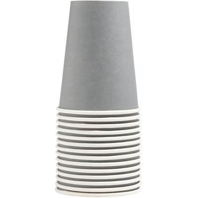 Pro Nappe Ref. 89118i 15 bekers 20cl karton grijs Pro Nappe Ref. 89118i 15 bekers 20cl karton grijs