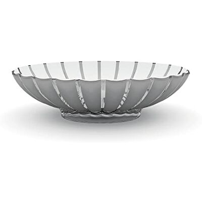 Guzzini Grace, tafelmiddenstuk / fruitschaal hemelsgrijs, 30,5 x 37,5 x H 9 cm 29790092 Guzzini Grace, tafelmiddenstuk / fruitschaal hemelsgrijs, 30,5 x 37,5 x H 9 cm 29790092